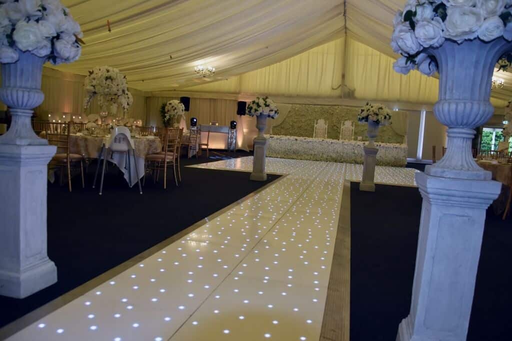 Dance Floor Hire with Walkway