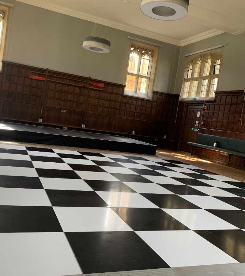 Checkered Dance Floor